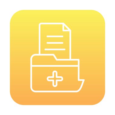 dizin simgesi vektör illüstrasyonu 