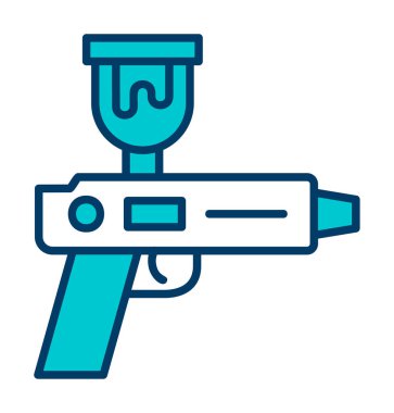 Spray Gun icon vector illustration