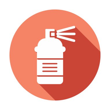 Boya spreyi simgesi, vektör illüstrasyonu 