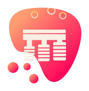 Araba pedalları web tasarım ikonu. Beyaz arkaplanda vektör illüstrasyonu