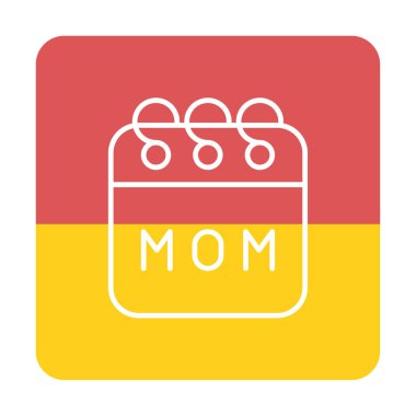 Anne takvimi olayı, vektör illüstrasyonu