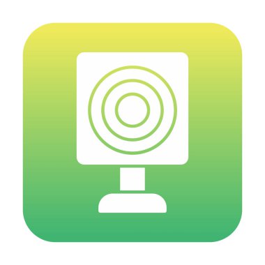 Askeri Hedef ikonu vektör çizimi