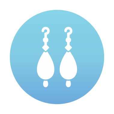 Küpe vektör illüstrasyon tasarımı                   