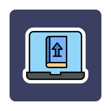 Ok işaret simgesi vektör illüstrasyonunu yükle