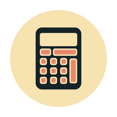 hesap makinesi web simge vektör çizim