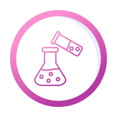 Şişesi web simgesi, vektör çizim