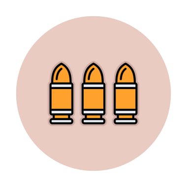 Madde işaretleri web simgesi, vektör çizim