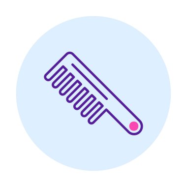 Tarak. Web simgesi basit illüstrasyon 