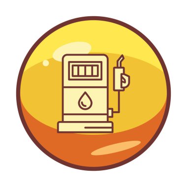 Basit ikon vektör çizimi