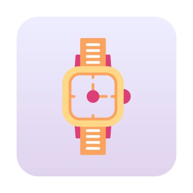 Basit düz izleme simgesi vektör illüstrasyonu 