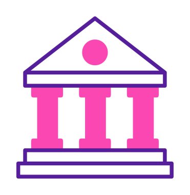 Simge vektör tasarlamak yapı Müzesi