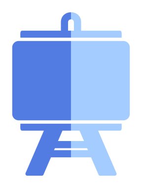 Resim yapmak. Web simgesi basit illüstrasyon