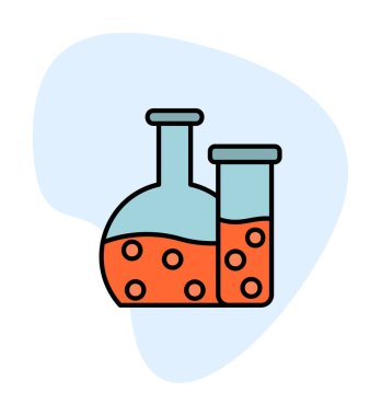 Şişesi web simgesi, vektör çizim