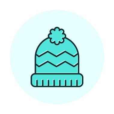 Beanie icon vector illustration 