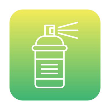 Boya spreyi simgesi, vektör illüstrasyonu 