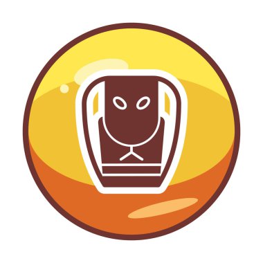 Kobra simgesi işaret vektör çizimi tasarımı