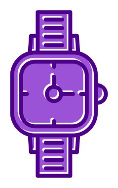 Basit düz izleme simgesi vektör illüstrasyonu 