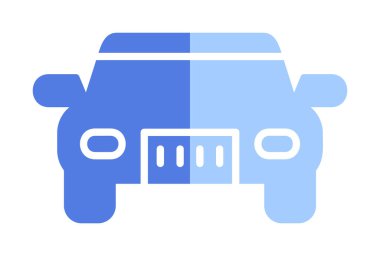 araba web simgesi basit illüstrasyon 