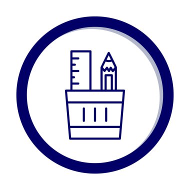 ileti örneği web simgesi, vektör çizim