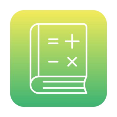 Matematik Kitabı vektör çizimi, simge ögesi arkaplanı          