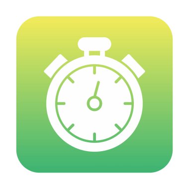 düz stil modern kronometre vektör çizimi