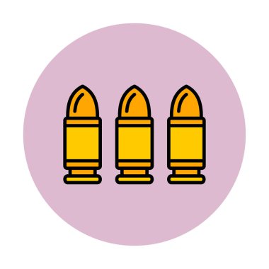 Madde işaretleri web simgesi, vektör çizim