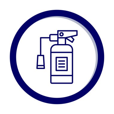 Yangın söndürme simgesinin vektör çizimi                            