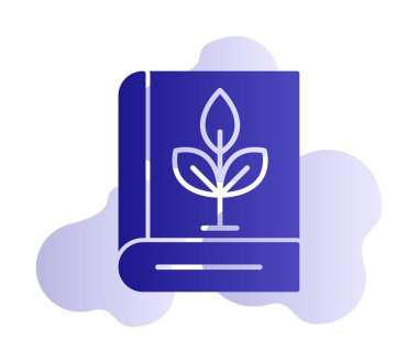 kitap simgesi, vektör illüstrasyonu basit tasarım