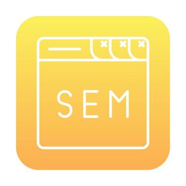 tarayıcı web simgesi, vektör illüstrasyonu 