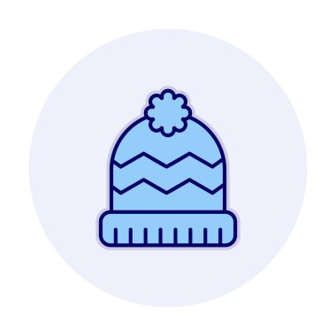 Beanie icon vector illustration 