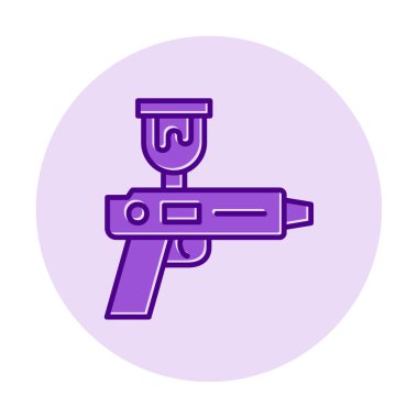 Spray Gun icon vector illustration
