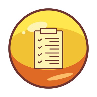 Pano simgesinin vektör illüstrasyonu