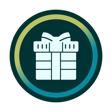 Yay simgesi resimli hediye kutusu