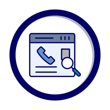 Kişinin vektör çizimi Modern simgeyi ara                            