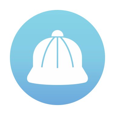 kapsül düz simgesi, vektör illüstrasyonu 