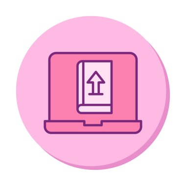 Ok işaret simgesi vektör illüstrasyonunu yükle