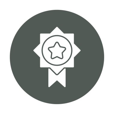 Ödül ikonu vektör illüstrasyonu. Ödül                        