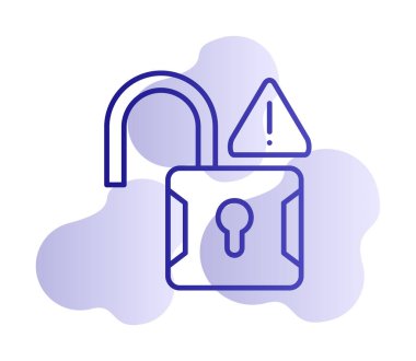 Simge vektör illüstrasyonunu aç  