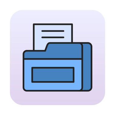 dizin simgesi vektör illüstrasyonu 