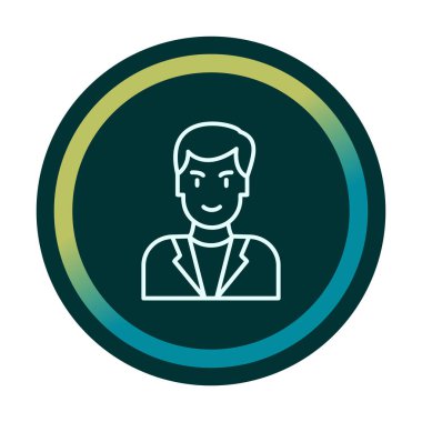 Doktor simgesinin vektör çizimi