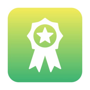  Ödül satırı ikon vektör illüstrasyonu  