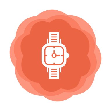 Basit düz izleme simgesi vektör illüstrasyonu 