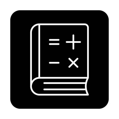 Matematik Kitabı vektör çizimi, simge ögesi arkaplanı          