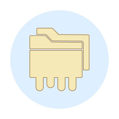 Veri Sızıntısı Ağ simgesi, vektör illüstrasyonu 