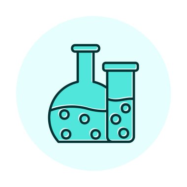 Şişesi web simgesi, vektör çizim