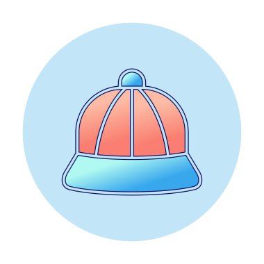 kapsül düz simgesi, vektör illüstrasyonu 