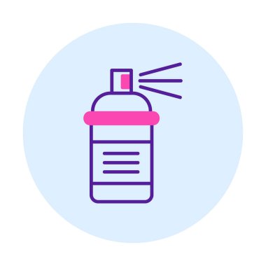 Boya spreyi simgesi, vektör illüstrasyonu 