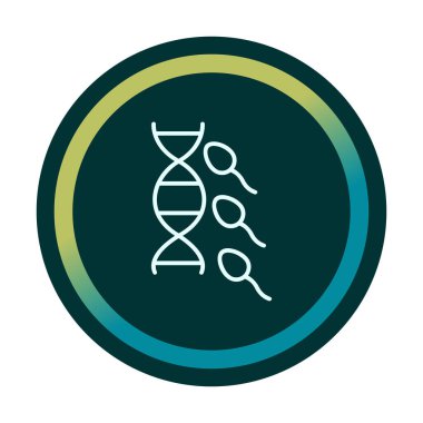 Üreme sisteminin vektör çizgisi çizimi