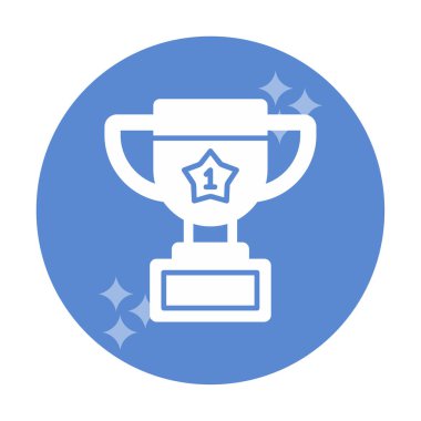 Basit kupa vektör simgesi