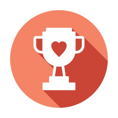 kupa vektör simgesi basit tasarım